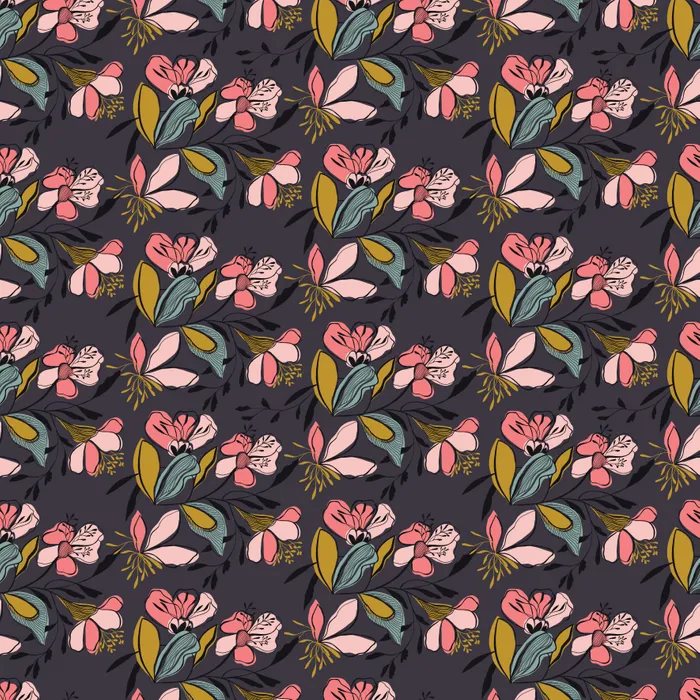 Rachelle Holowko Lawns - Lawn Buds on charcoal