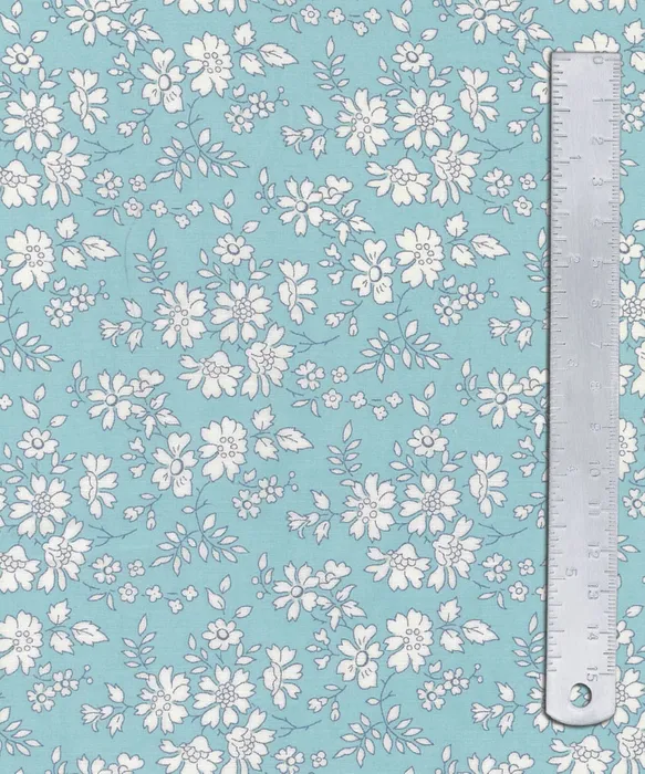 Liberty Lawn Capel Bespoke 2GZ Aqua