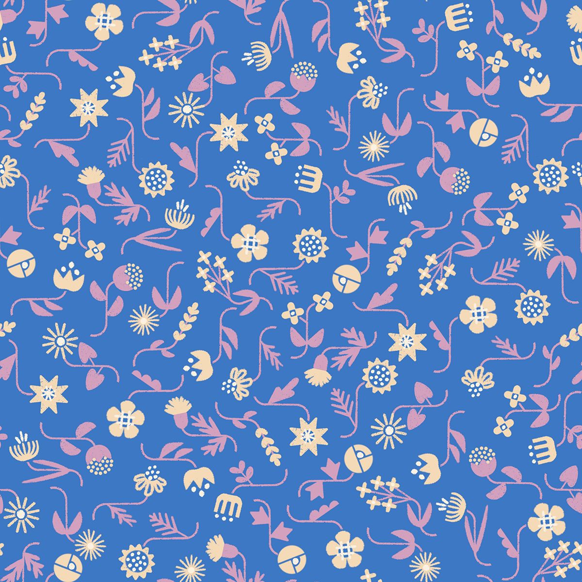 Salutations - Flowery - Lapis