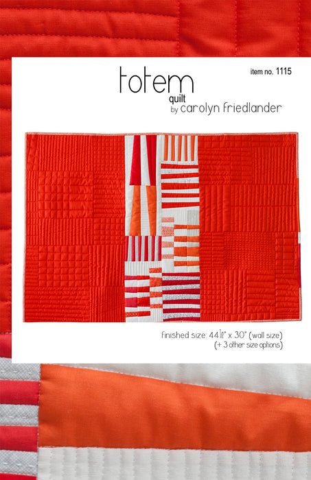 Carolyn Friedlander - Totem Quilt pattern