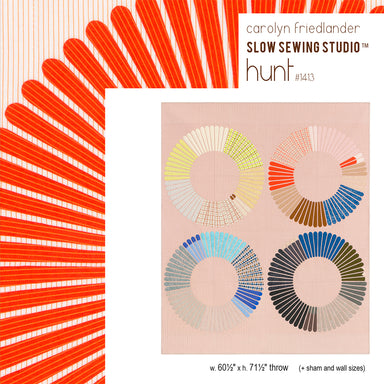 Carolyn Friedlander - Hunt quilt pattern + template