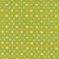 Flower Power - Daisy Dots on green