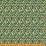 Heather Ross - Lucky Rabbit - Calico in dark teal