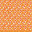 Heather Ross - Lucky Rabbit - Calico in red orange