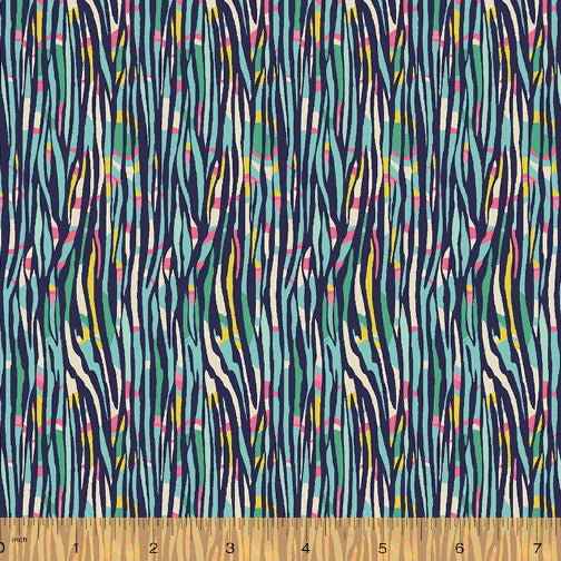 Sally Kelly - Solstice - Bamboo in blue - lawn - The Next Stitch