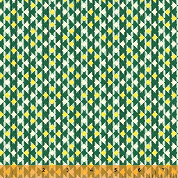 Denyse Schmidt - Five + Ten - Pixie Plaid in dark green - The Next Stitch