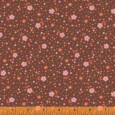 Denyse Schmidt - Darling - Dotty Daisy in nut brown