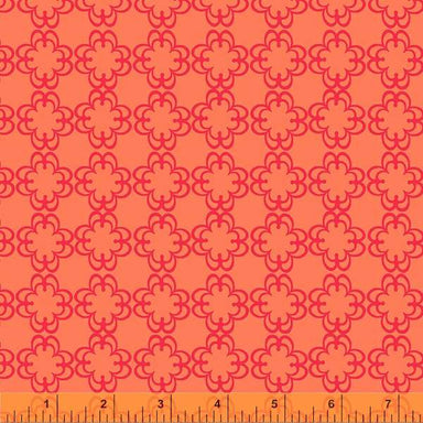 Denyse Schmidt - Darling - Floral Grid in orange