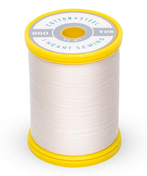 Cotton and Steel Thread by Sulky - Off White