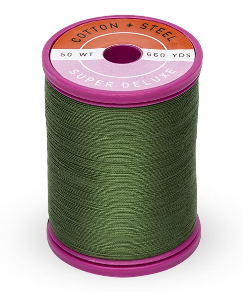 Cotton and Steel Thread by Sulky - Dark Avocado