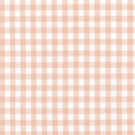 Kitchen Window Wovens - 1/2 inch gingham in lingerie