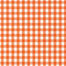 Kitchen Window Wovens - 1/2 inch gingham in Marmalade