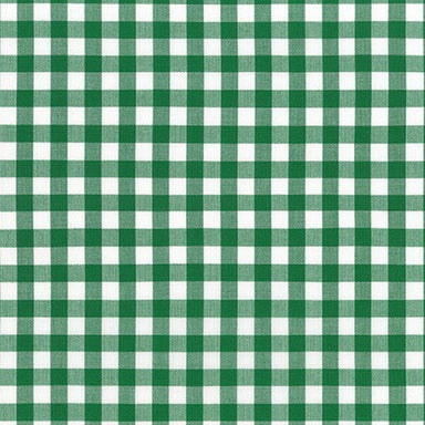 Kitchen Window Wovens - Elizabeth Hartman - 1/2 inch Gingham in Forest
