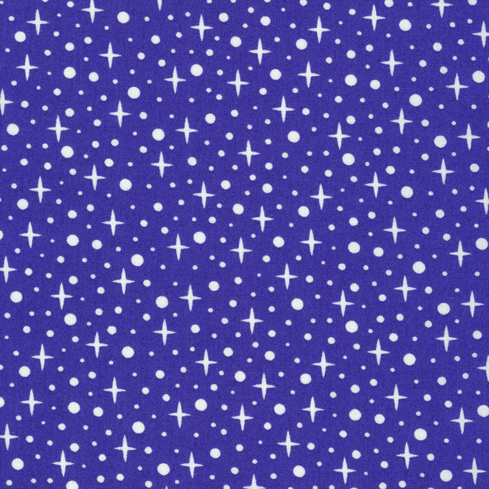 Paintbox - Elizabeth Hartman - Stars and Spots in Noble Purple