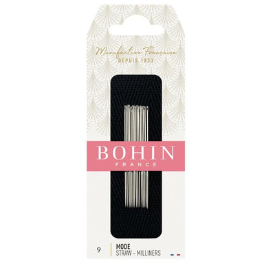 Bohin - Straw/Milliners Needles - size 9