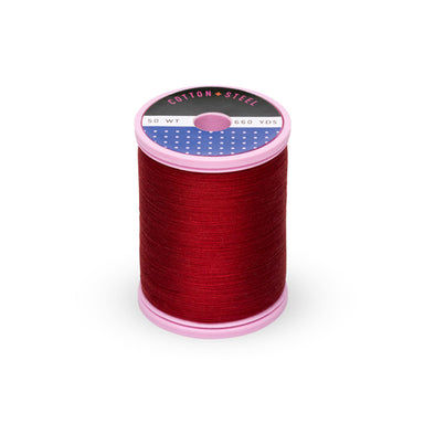Cotton and Steel Thread by Sulky -  Cabernet Red