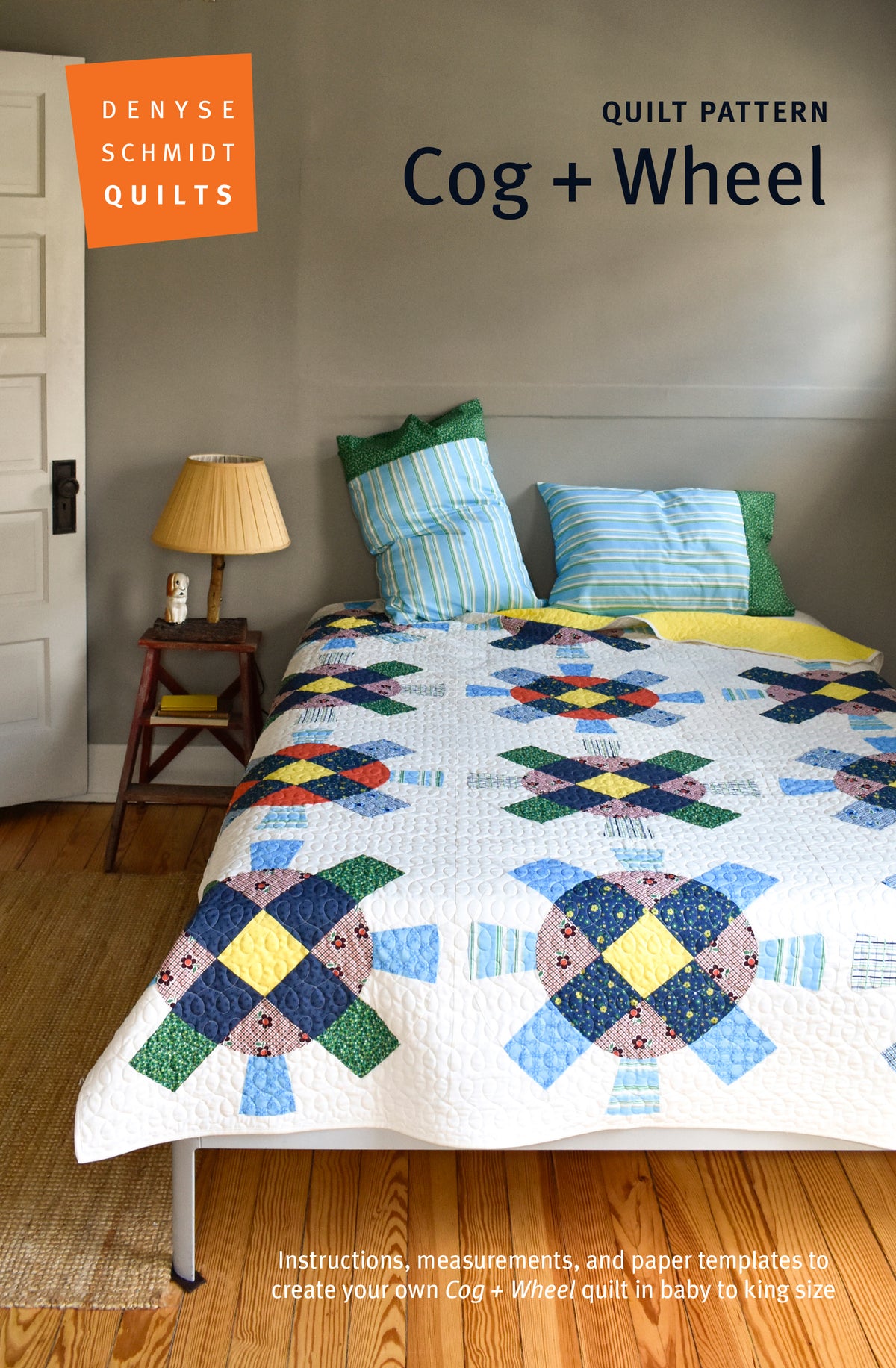 Cog + Wheel - Pattern AND Template set — The Next Stitch