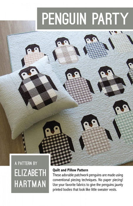 Penguin Party quilt pattern