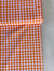 Japanese Gingham - 1/4 inch in orange