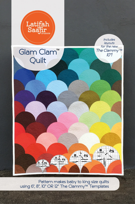 Latifa Saafir Studios - Glam Clam quilt pattern