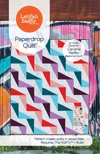 Latifa Saafir Studios - Paperdrop Quilt pattern PRESALE