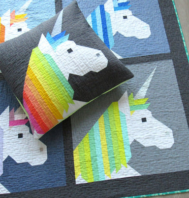 Lisa the Unicorn - Quilt pattern by Elizabeth Hartman