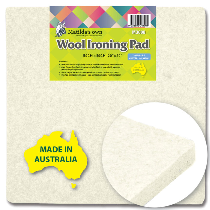 Matilda's Own - 50 x 50cm Wool Ironing Pad
