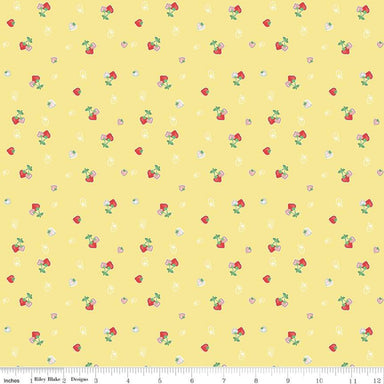 Quilt Fair - Tasha Noel - Strawberries in Yellow
