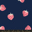 Strawberry and Friends - Kim Kight - Strawberry Rayon in Navy