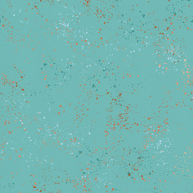 Ruby Star Society - Rashida Coleman Hale - Speckled in Turquoise metallic