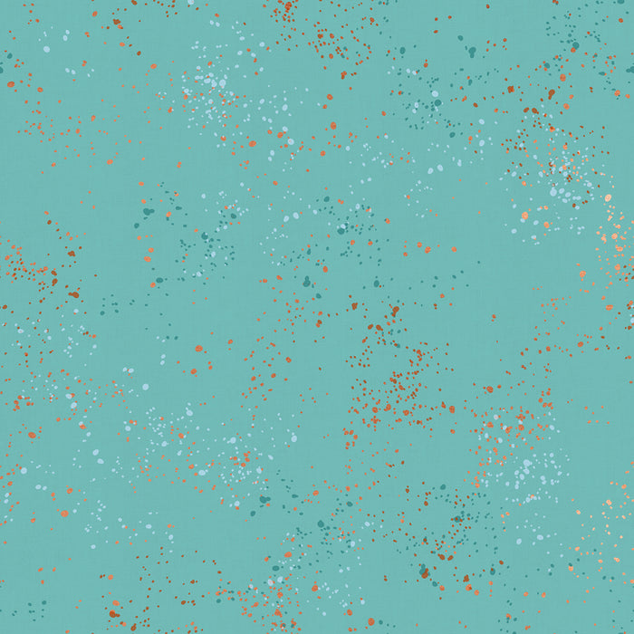 Ruby Star Society - Rashida Coleman Hale - Speckled in Turquoise metallic