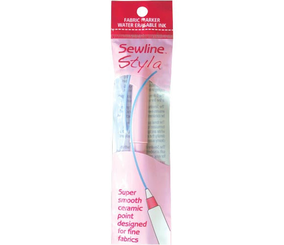 Sewline - Styla Water erasable fabric marker