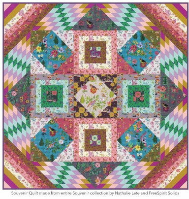 Anna Maria's Conservatory - Portraits - Souvenir Quilt  - PDF pattern