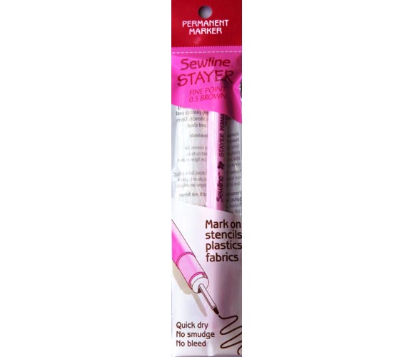 Sewline - Permanent marker in Brown