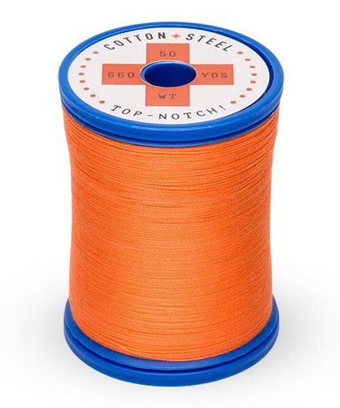 Cotton and Steel Thread by Sulky - Tangerine