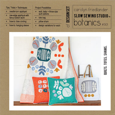 Carolyn Friedlander - Botanics Quilt & Tote bag pattern