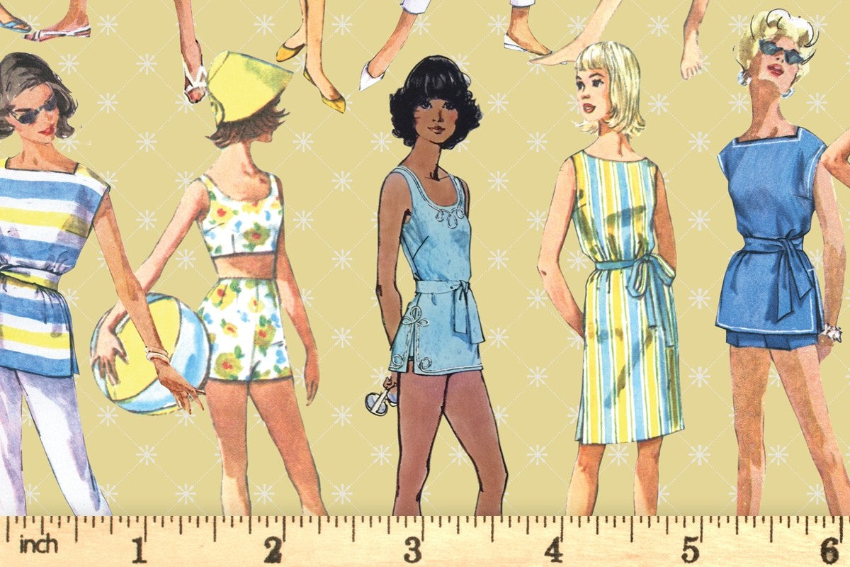 Simplicity Vintage At The Beach - Beach Outfits The Next Stitch Simplicity Vintage At The Beach - Beach Outfits The Next Stitch
