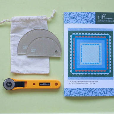 Carolyn Friedlander - Cliff quilt pattern + template