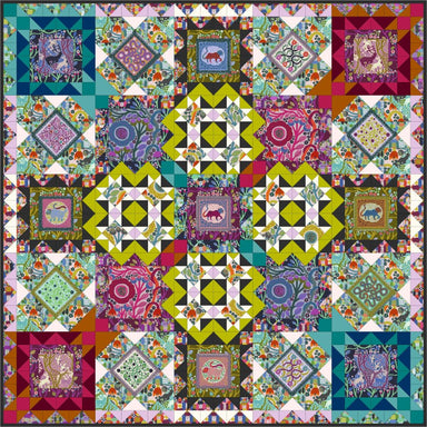 Wild - Conservatory Chapter 3 - Endless Summer digital quilt pattern