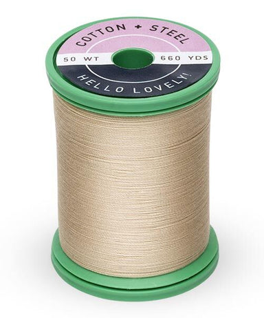 Cotton and Steel Thread by Sulky - Deep Ecru