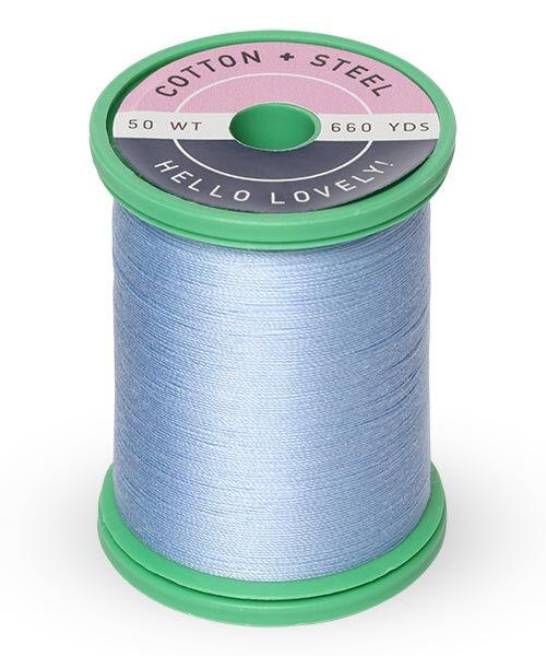 Cotton and Steel Thread by Sulky -  Heron Blue