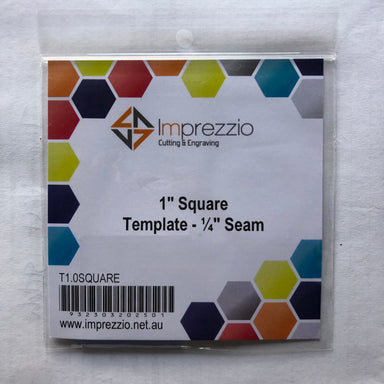English paper piecing - 1 - inch square template