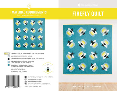 Pen + Paper Patterns - Firefly Quilt pattern