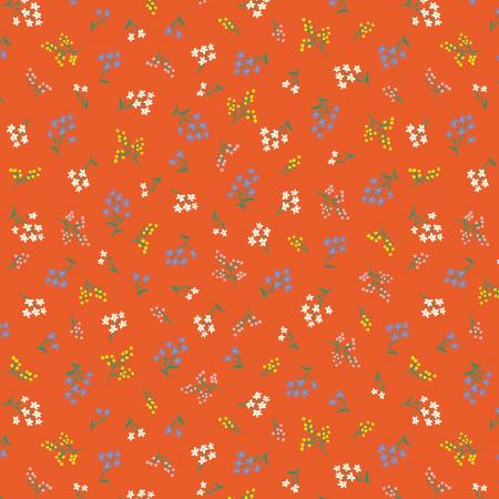 Rifle Paper Co - Strawberry Fields - Petite Fleurs in rifle red - The Next Stitch