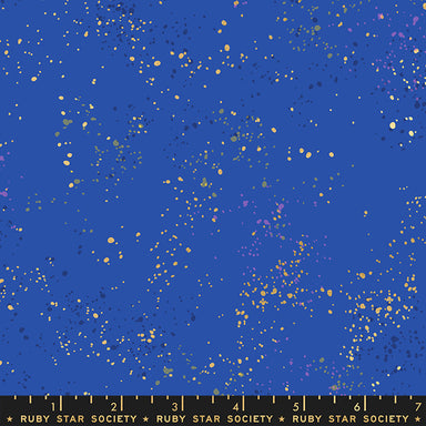 Ruby Star Society - Rashida Coleman Hale - Speckled 2021 in blue ribbon metallic - The Next Stitch