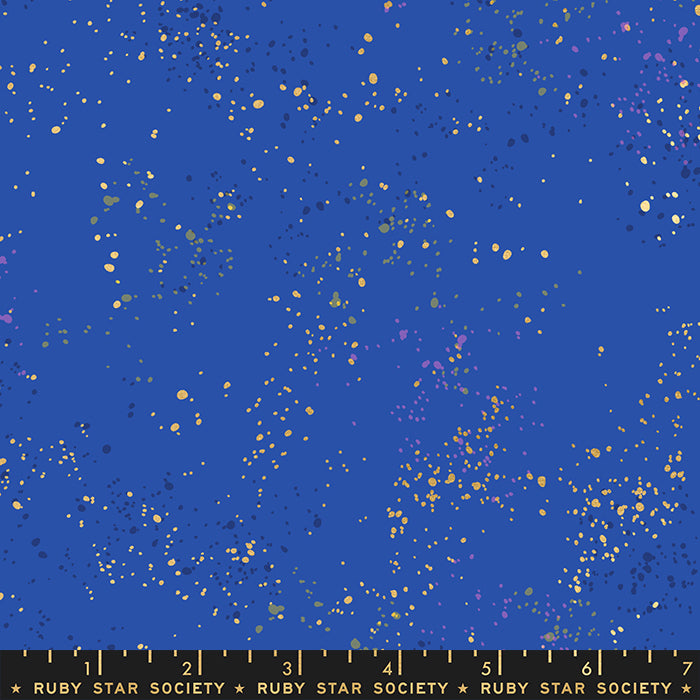 Ruby Star Society - Rashida Coleman Hale - Speckled 2021 in blue ribbon metallic - The Next Stitch