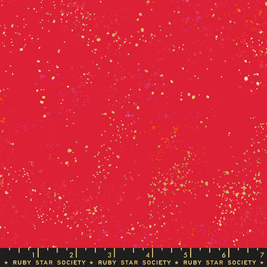 Ruby Star Society - Rashida Coleman Hale - Speckled 2021 in scarlet metallic - The Next Stitch