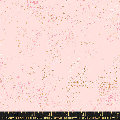 Ruby Star Society - Rashida Coleman Hale - Speckled 2021 in pale pink metallic - The Next Stitch