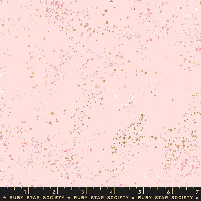 Ruby Star Society - Rashida Coleman Hale - Speckled 2021 in pale pink metallic - The Next Stitch