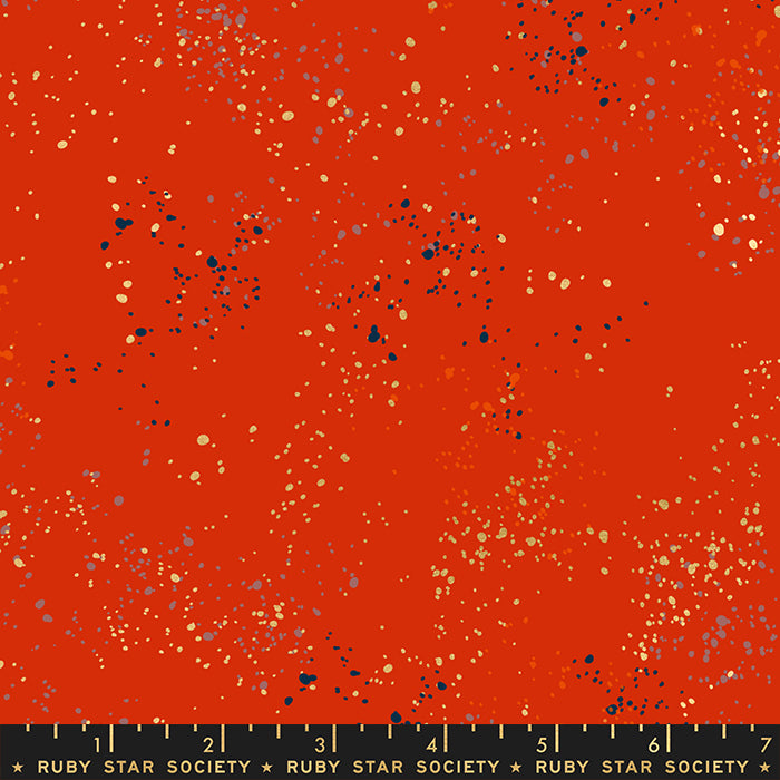 Ruby Star Society - Rashida Coleman Hale - Speckled 2021 in poinsettia metallic - The Next Stitch